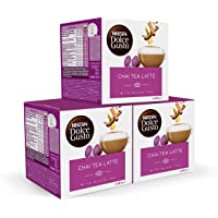 Nescafé DOLCE GUSTO té CHAI TEA LATTE - Pack de 3 x 16 cápsulas - Total: 48 Cápsulas té